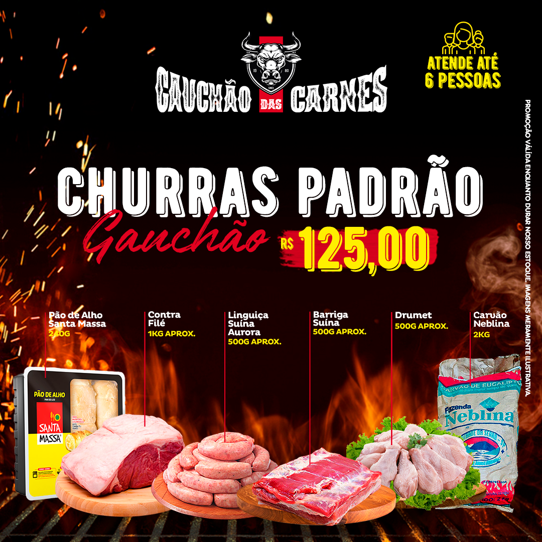 Kit Churras Padrão